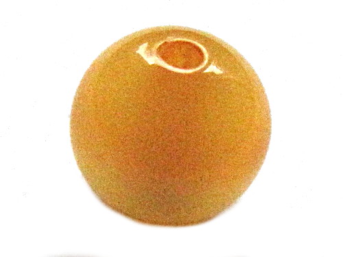 Polarisperle glnzend, Kugel, 10mm, marille orange